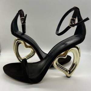 Aminah Abdul Jillil for Inc Heart heels Sandals size 7